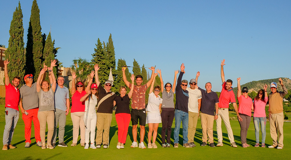 Diversión y nuevas experiencias para los participantes del II Torneo Friends Cup en Golf Ibiza