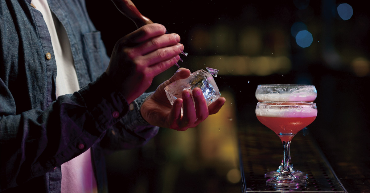 cocktail en reservado club ibiza