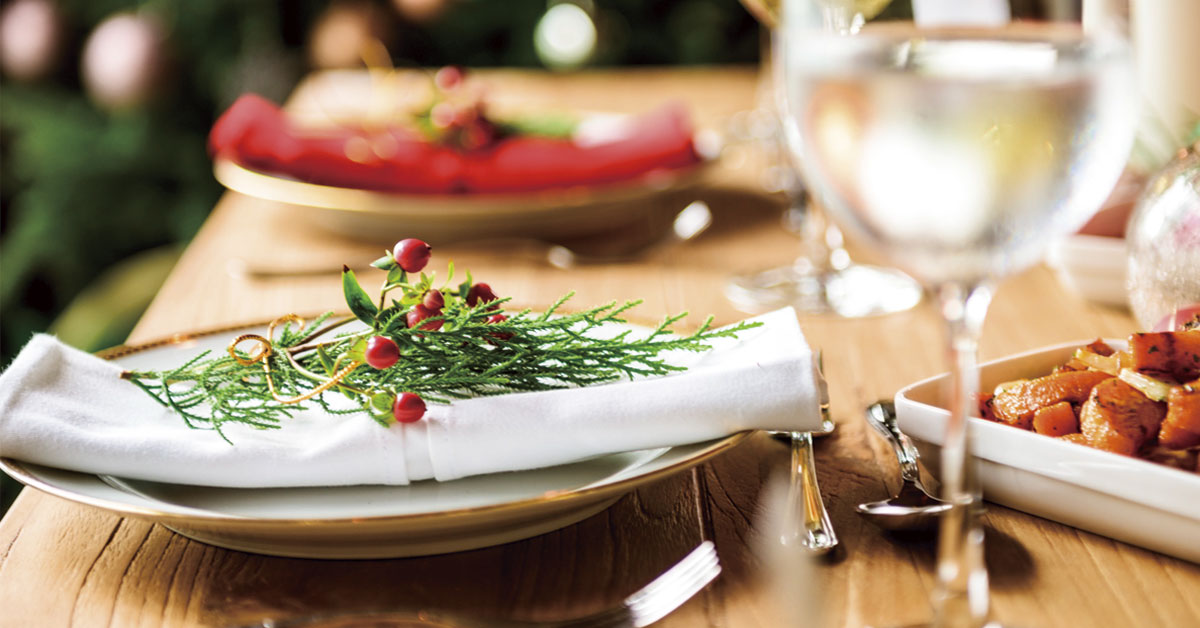 mesa celebracion navidad restaurante ibiza