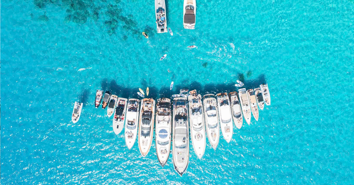 charter barcos de lujo ibiza