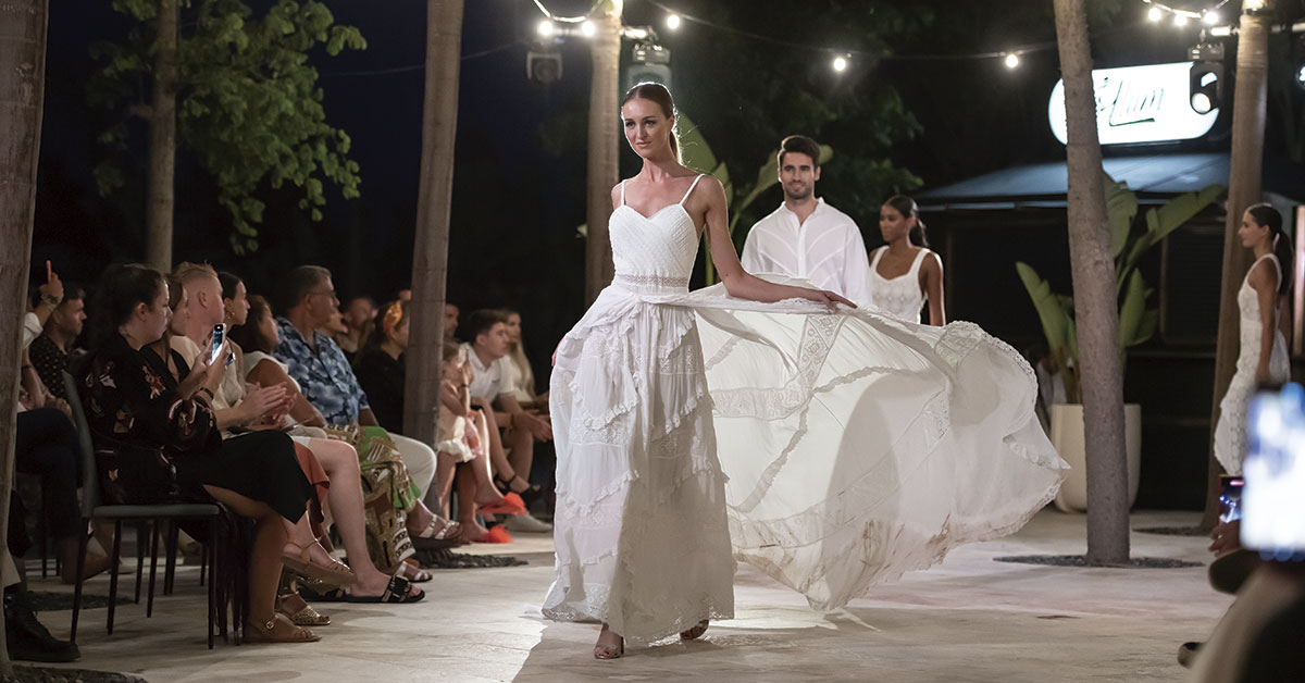 La guinda del pastel de los desfiles Adlib Ibiza en el último desfile organizado junto a ILD