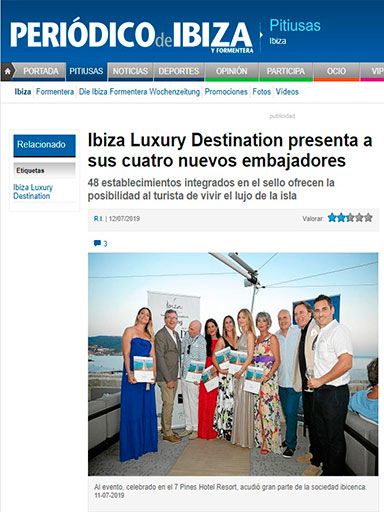 Ibiza Luxury Destination presenta a sus 4 nuevos embajadores