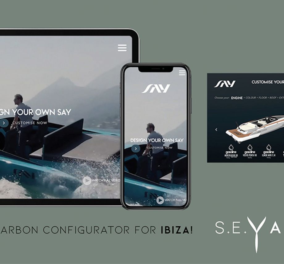 Design your bespoke vision: new my.saycarbonibiza.com configurator